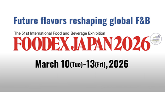 FOODEX JAPAN2026 PV