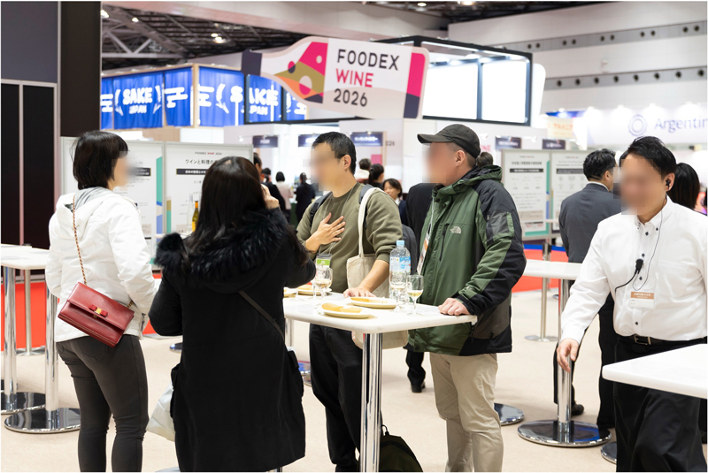 Image of the new food pairing experience zone