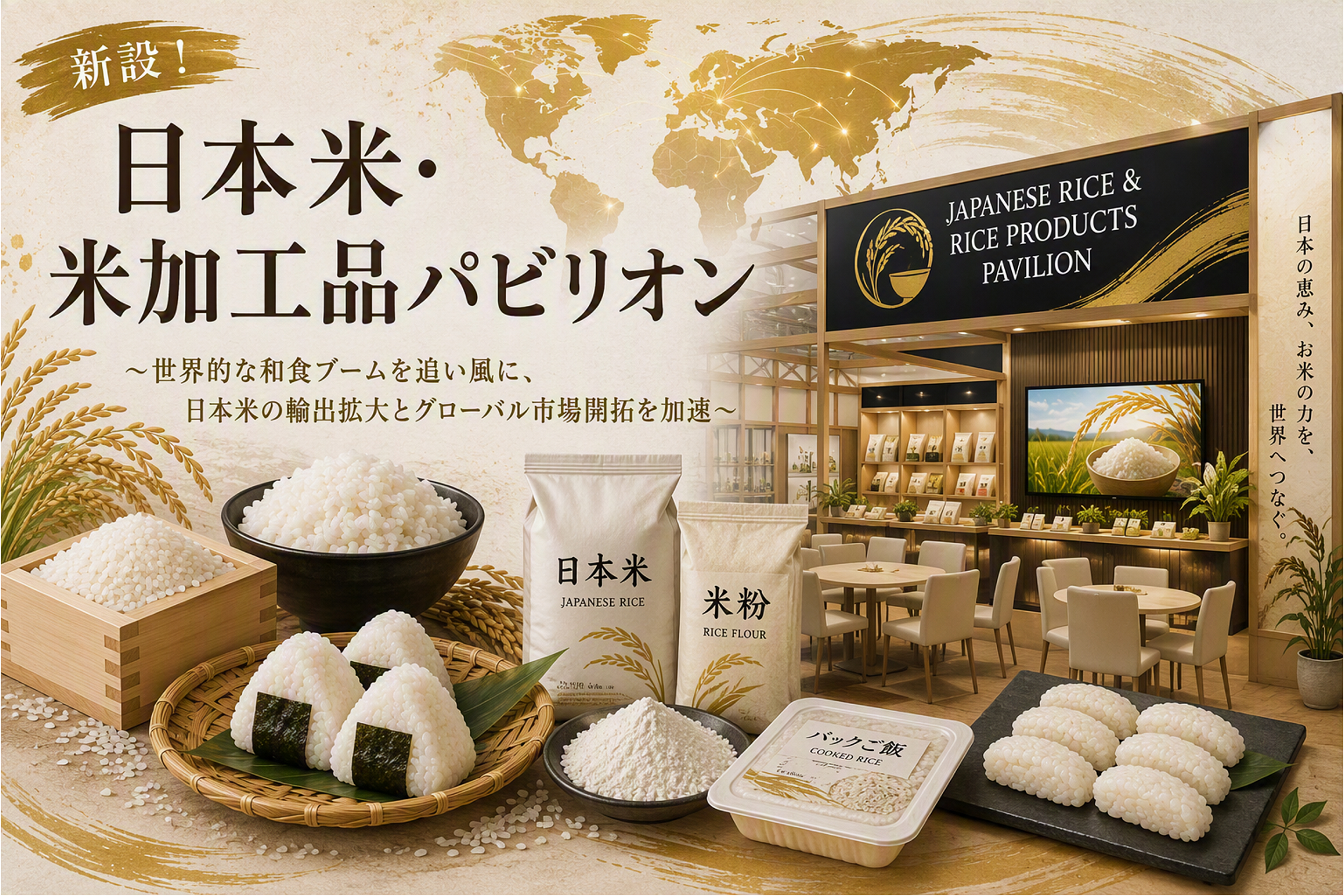 日本米・米加工品パビリオン